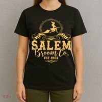 Halloween Salem Broom Co Est 1962 T-Shirt thumb 4