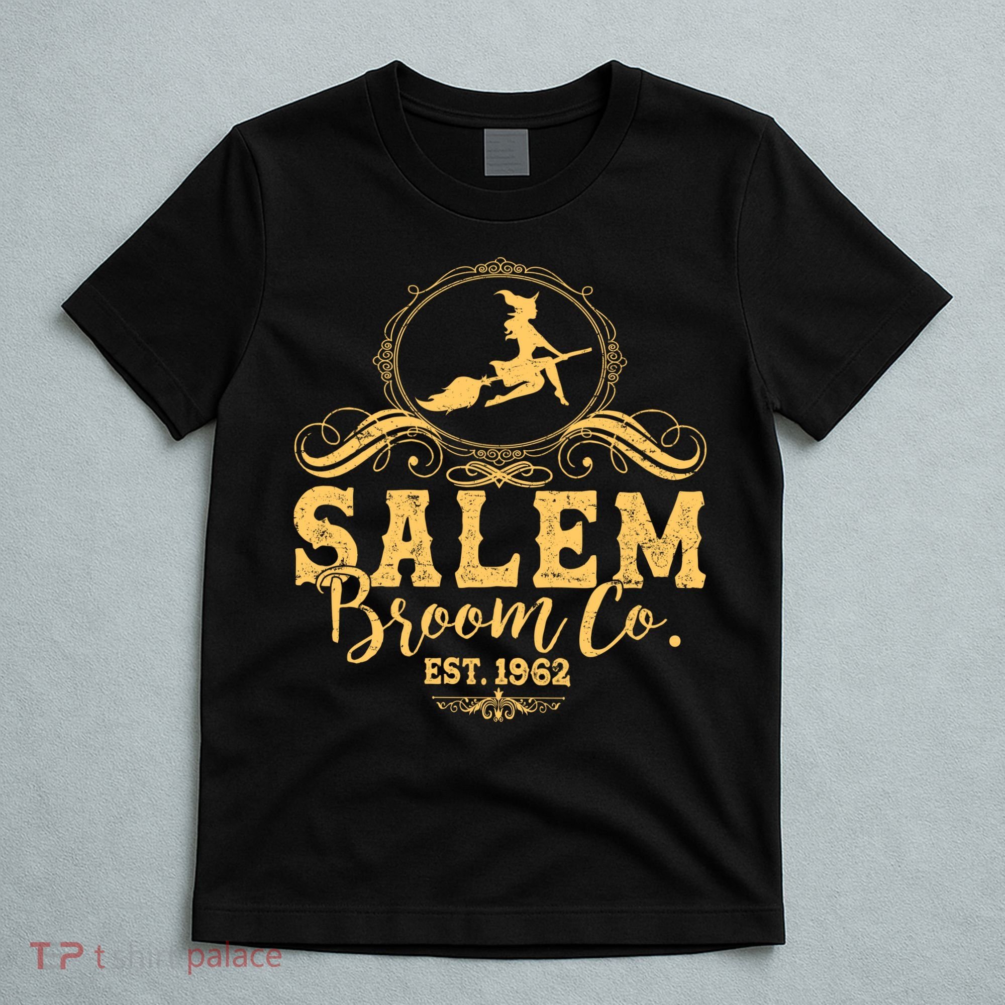 Halloween Salem Broom Co Est 1962 T-Shirt