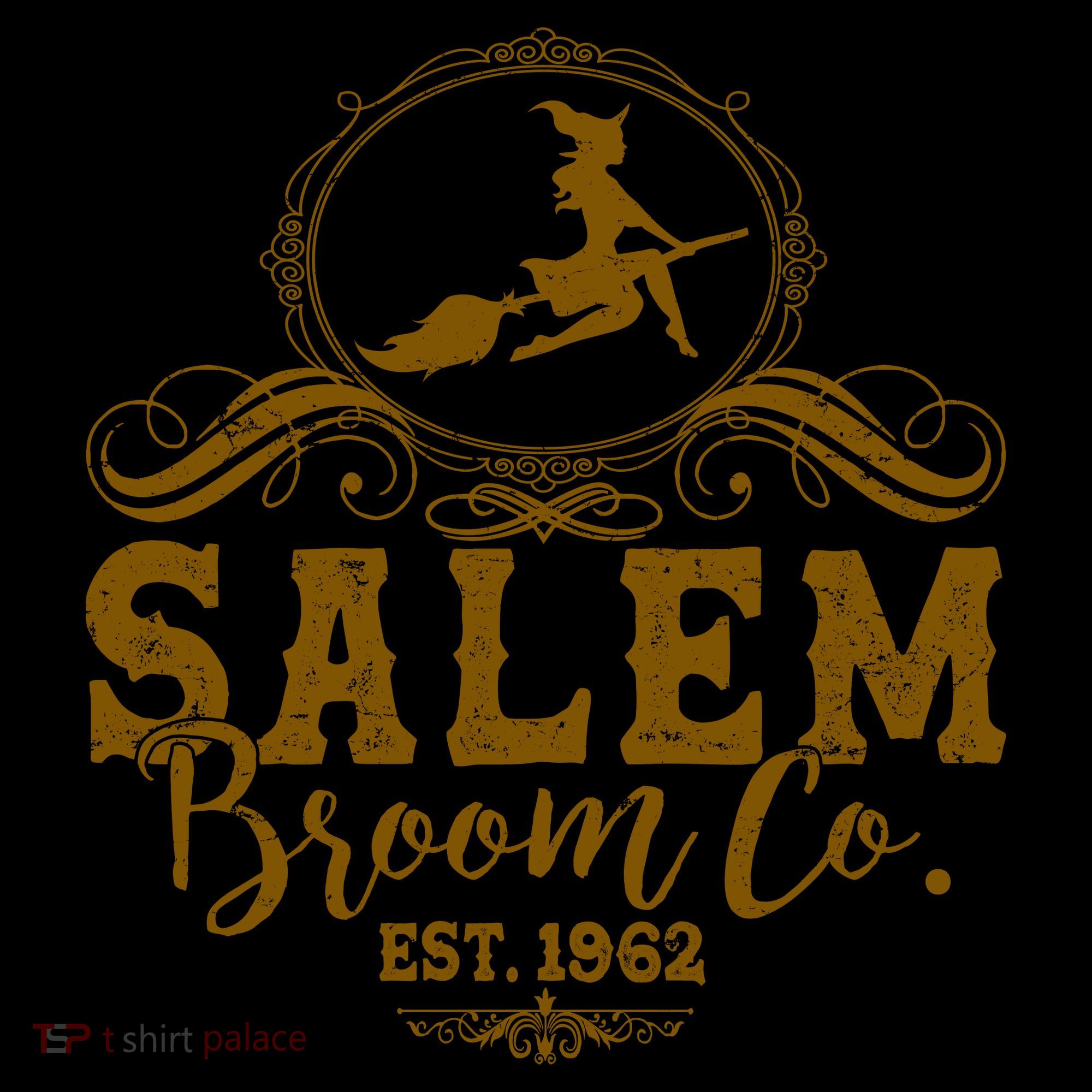 Halloween Salem Broom Co Est 1962 Coffee Mug