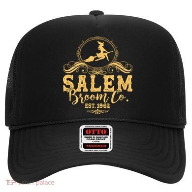Halloween Salem Broom Co Est 1962 Hat