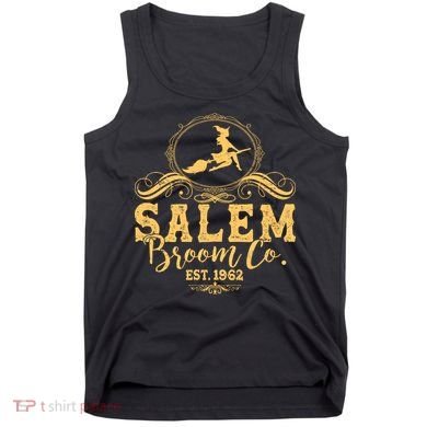Halloween Salem Broom Co Est 1962 Tank Top