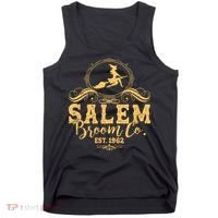 Halloween Salem Broom Co Est 1962 Tank Top thumb 0