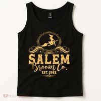 Halloween Salem Broom Co Est 1962 Tank Top thumb 2