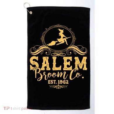 Halloween Salem Broom Co Est 1962 Golf Towel