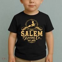 Halloween Salem Broom Co Est 1962 Toddler T-Shirt thumb 2