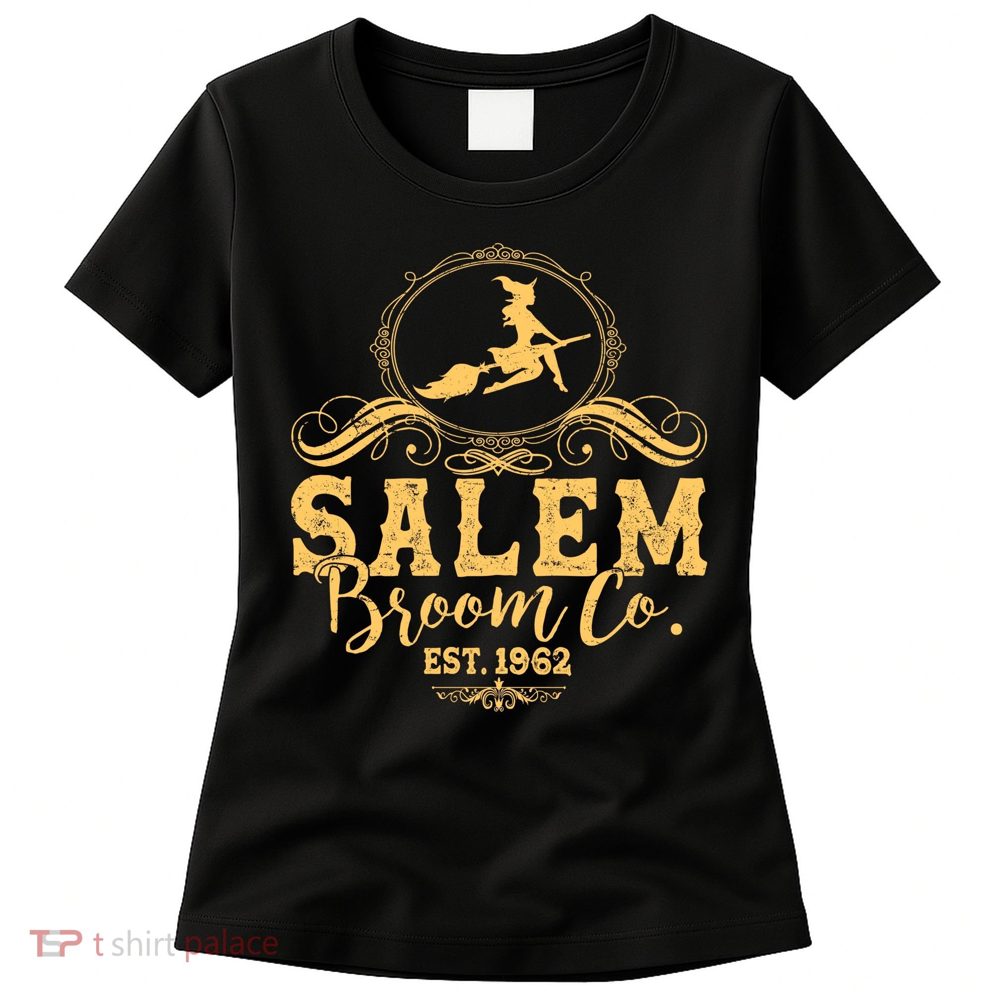 Halloween Salem Broom Co Est 1962 Women's T-Shirt