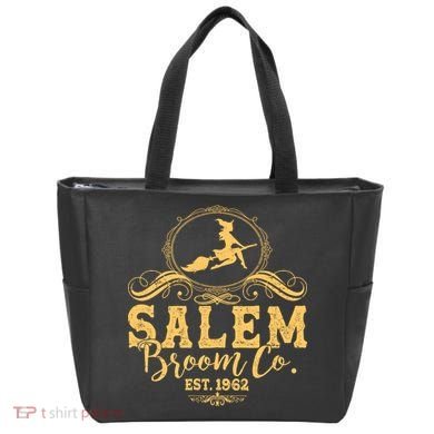 Halloween Salem Broom Co Est 1962 Tote Bag