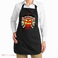 Halloween Skulls Bloody Pumpkin Apron thumb 2