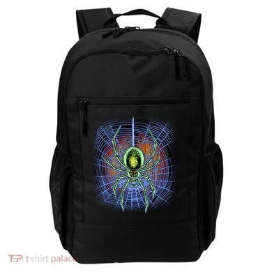 Halloween Spiderweb Creepy Spider Backpack