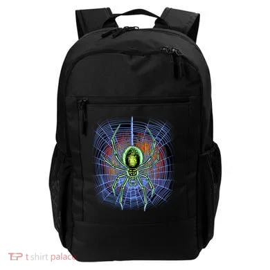 Halloween Spiderweb Creepy Spider Backpack