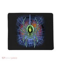Halloween Spiderweb Creepy Spider Mousepad thumb 0