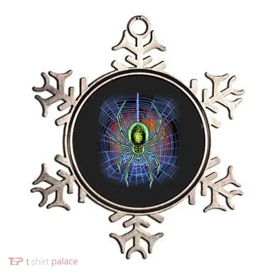Halloween Spiderweb Creepy Spider Ornament