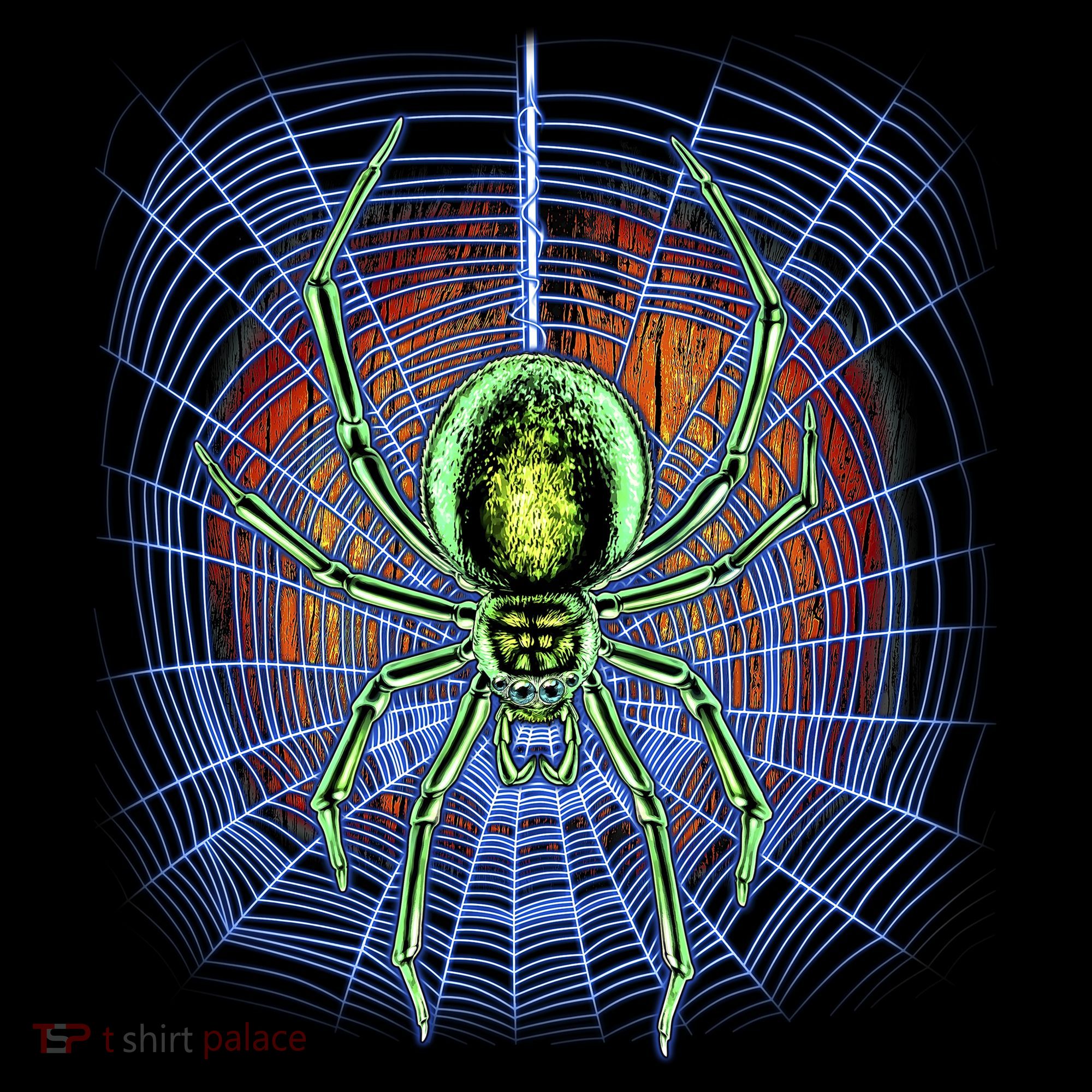 Halloween Spiderweb Creepy Spider Women's Tank Top