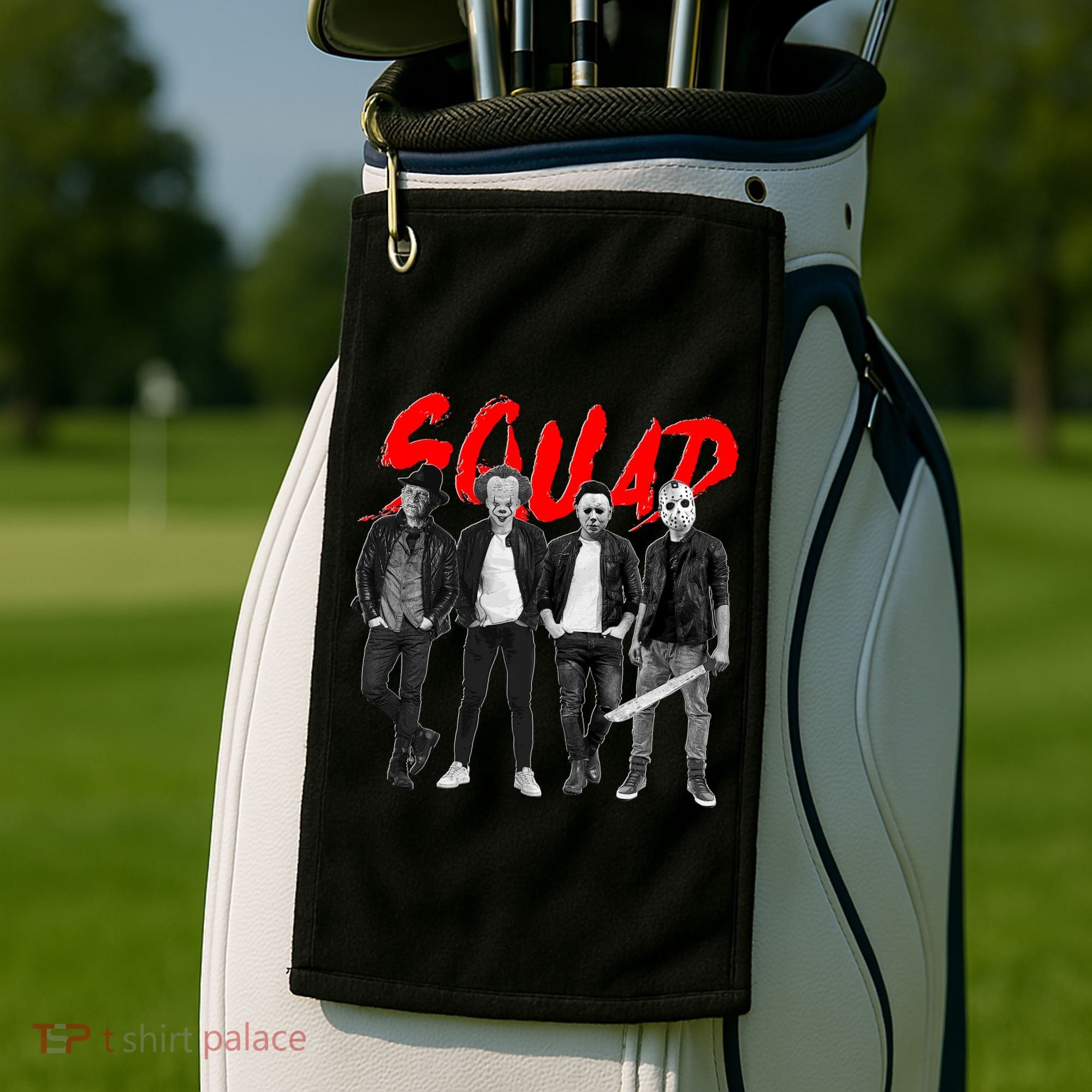Halloween SQUAD Golf Towel