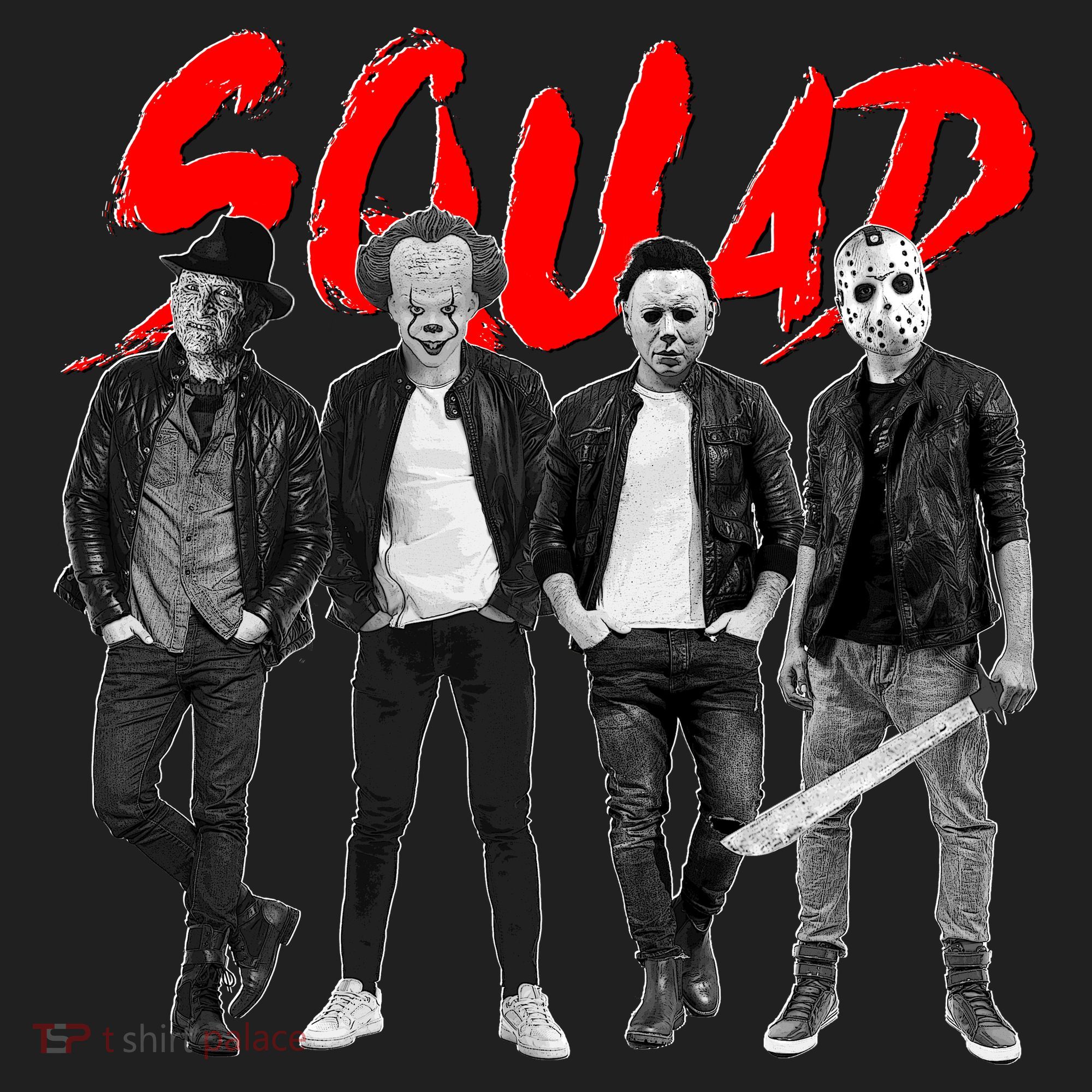Halloween SQUAD Golf Towel