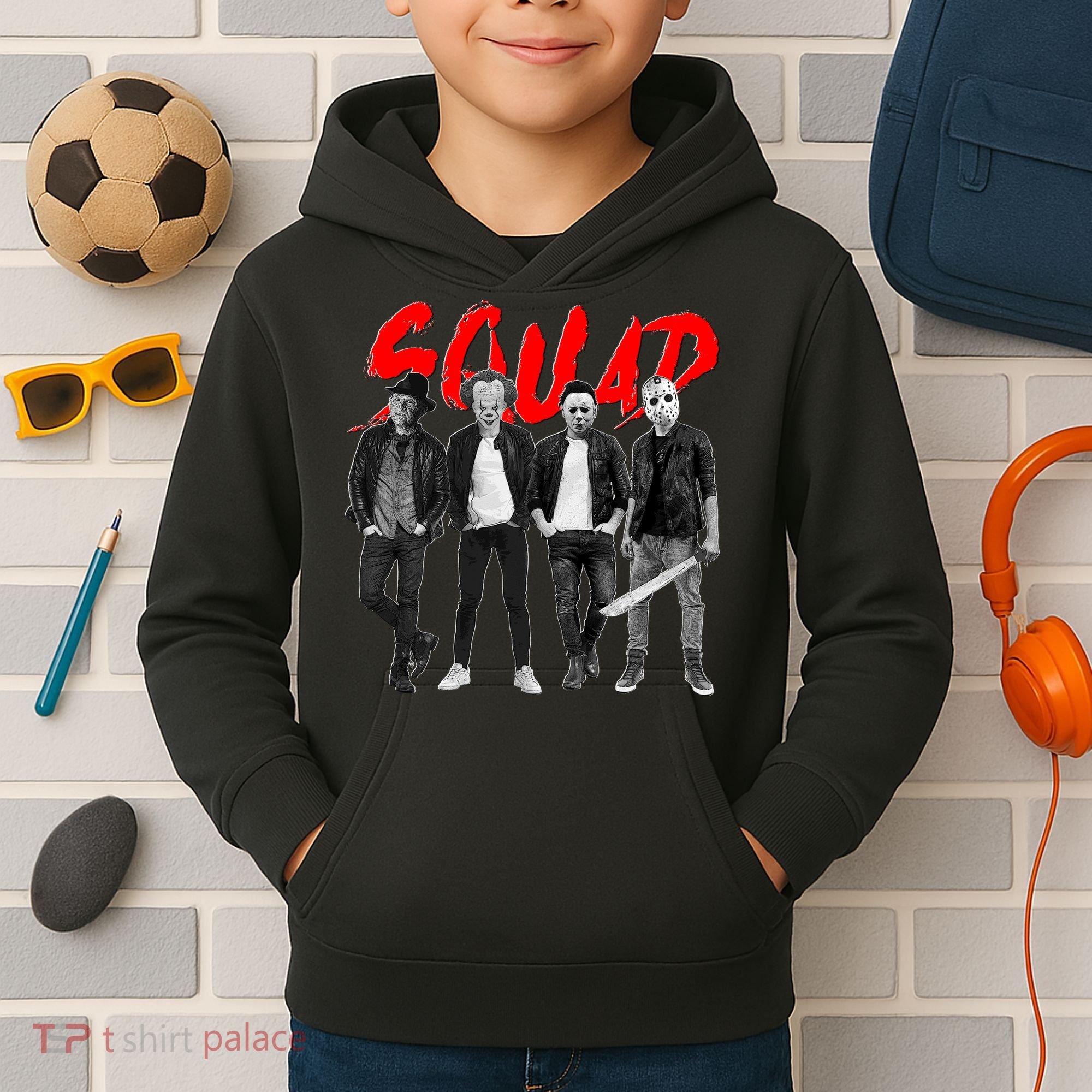 Halloween SQUAD Kids Hoodie