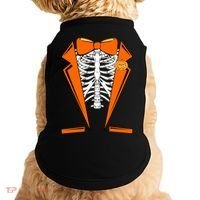 Halloween Tuxedo Tux costume Doggie Tank thumb 0
