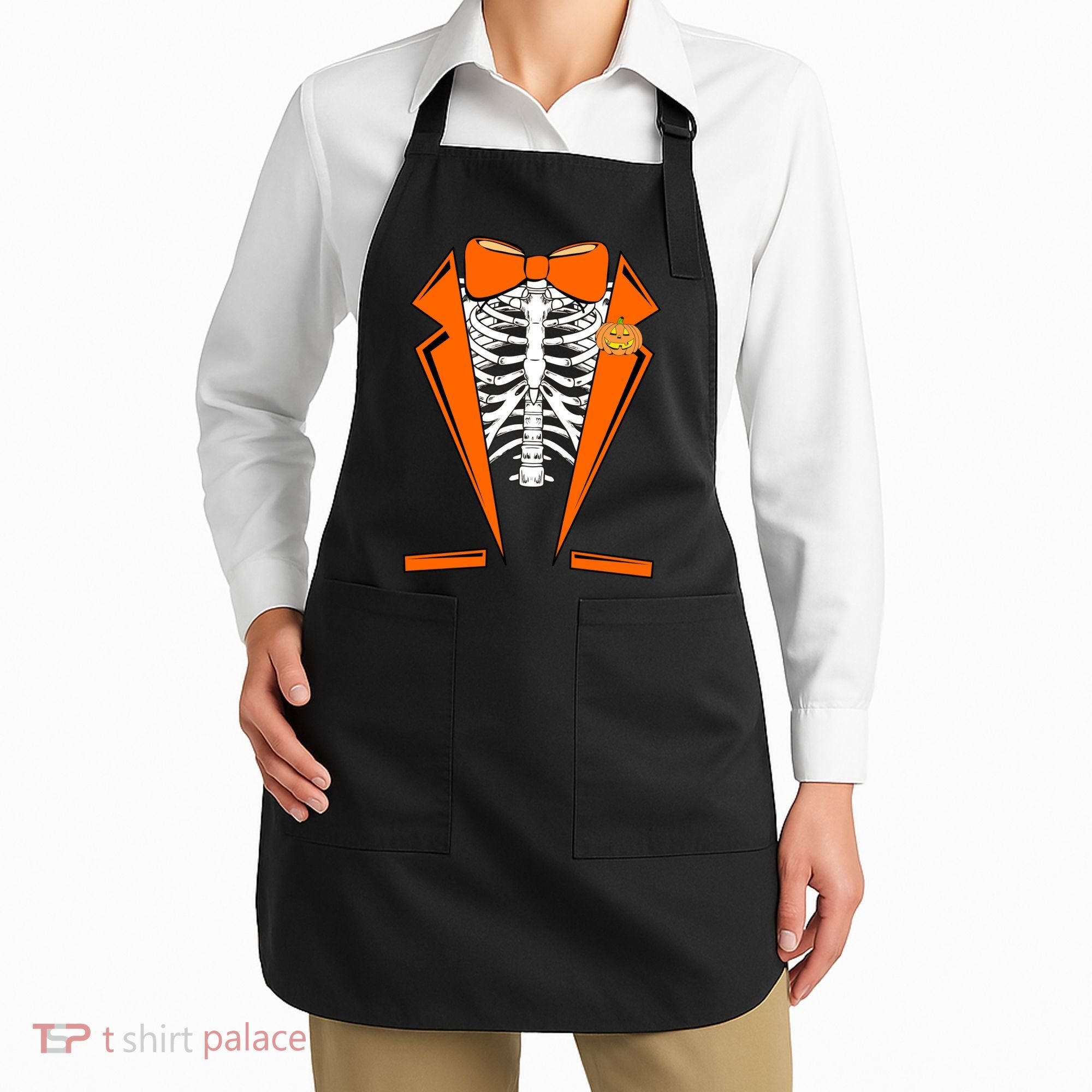 Halloween Tuxedo Tux costume Apron