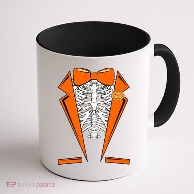 Halloween Tuxedo Tux costume Coffee Mug back