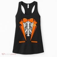 Halloween Tuxedo Tux costume Women's Tank Top thumb 0