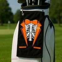 Halloween Tuxedo Tux costume Golf Towel thumb 2