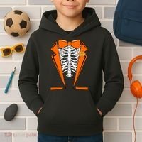 Halloween Tuxedo Tux costume Kids Hoodie thumb 2