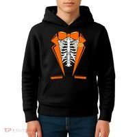 Halloween Tuxedo Tux costume Kids Hoodie thumb 4