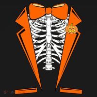 Halloween Tuxedo Tux costume Kids Hoodie thumb 5