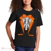 Halloween Tuxedo Tux costume Kids T-Shirt thumb 2