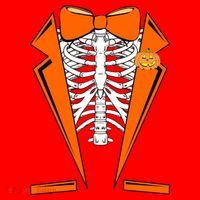 Halloween Tuxedo Tux costume Santa Hat thumb 1