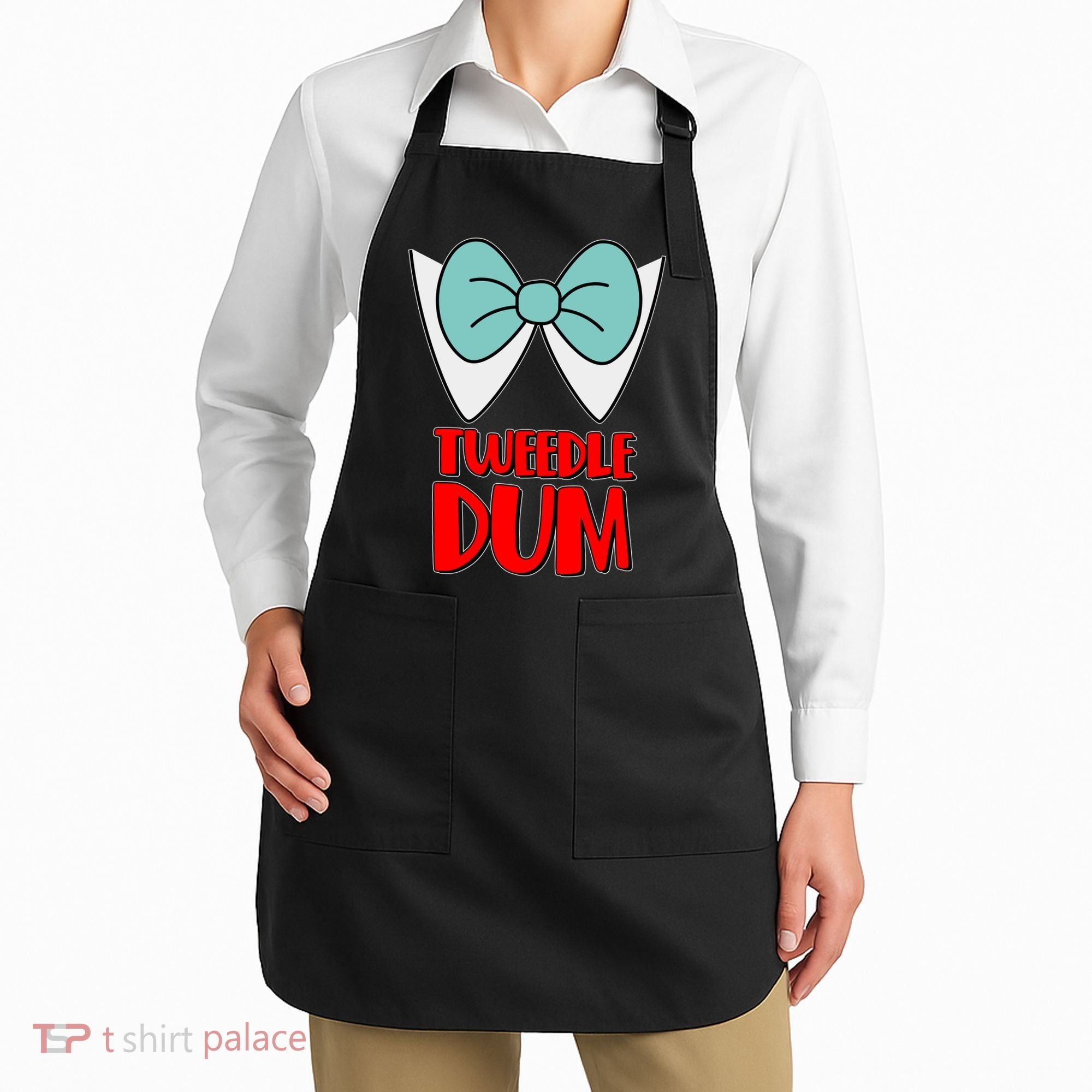 Halloween Tweedle Dum Costume  Apron