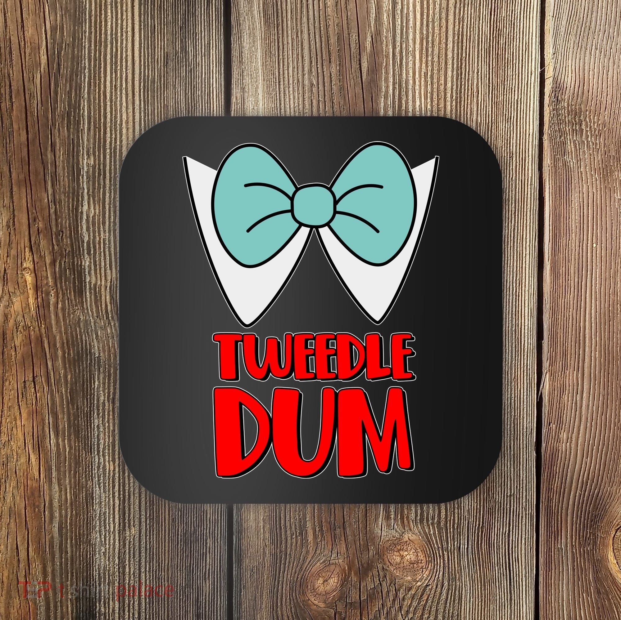 Halloween Tweedle Dum Costume  Coaster