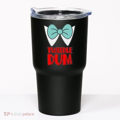 Halloween Tweedle Dum Costume  Tumbler