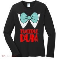 Halloween Tweedle Dum Costume  Women's Long Sleeve Shirt thumb 0