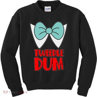 Halloween Tweedle Dum Costume  Kids Sweatshirt