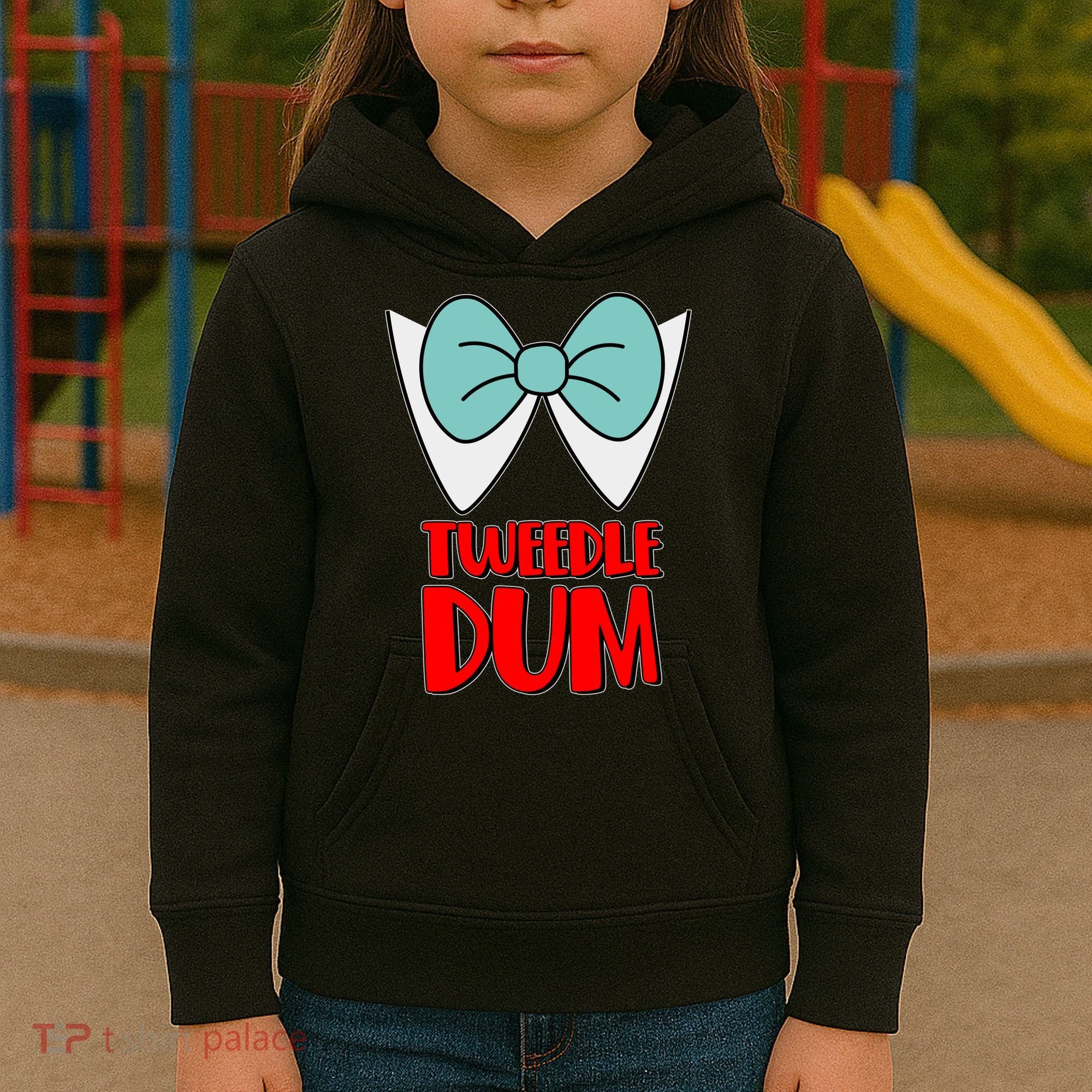 Halloween Tweedle Dum Costume  Kids Hoodie