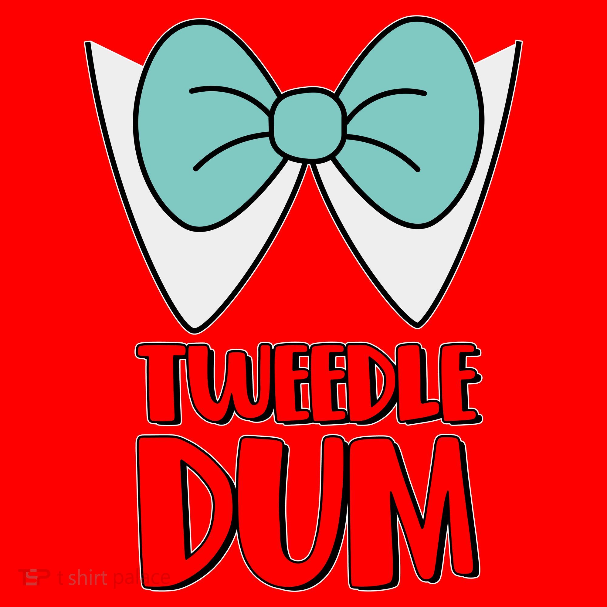 Halloween Tweedle Dum Costume  Santa Hat
