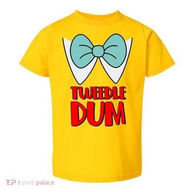 Halloween Tweedle Dum Costume  Toddler T-Shirt