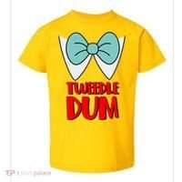Halloween Tweedle Dum Costume  Toddler T-Shirt thumb 0