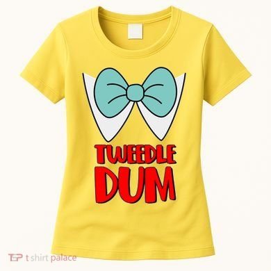 Halloween Tweedle Dum Costume  Women's T-Shirt