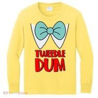 Halloween Tweedle Dum Costume  Kids Long Sleeve Shirt thumb 0