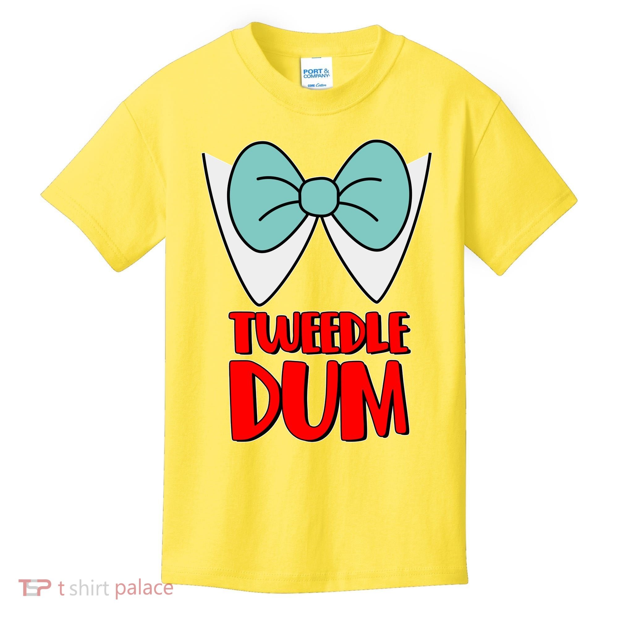 Halloween Tweedle Dum Costume  Kids T-Shirt