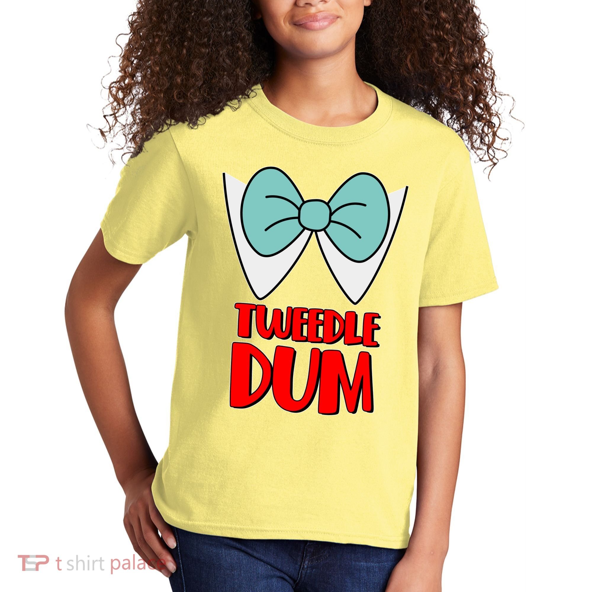 Halloween Tweedle Dum Costume  Kids T-Shirt