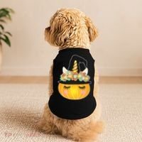 Halloween Uni-Pumpkin Sparkly Cute Doggie Tank thumb 2
