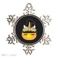 Halloween Uni-Pumpkin Sparkly Cute Ornament thumb 0