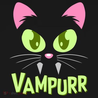 Halloween Vampurr Funny Cat Impact Tech Backpack