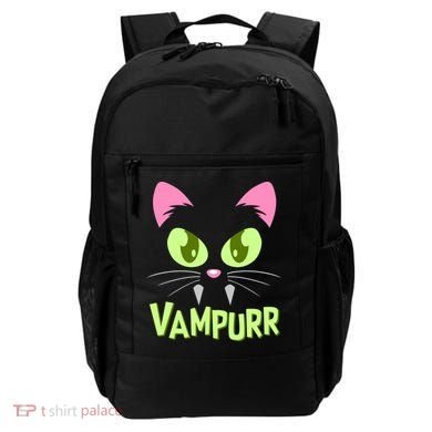 Halloween Vampurr Funny Cat Backpack