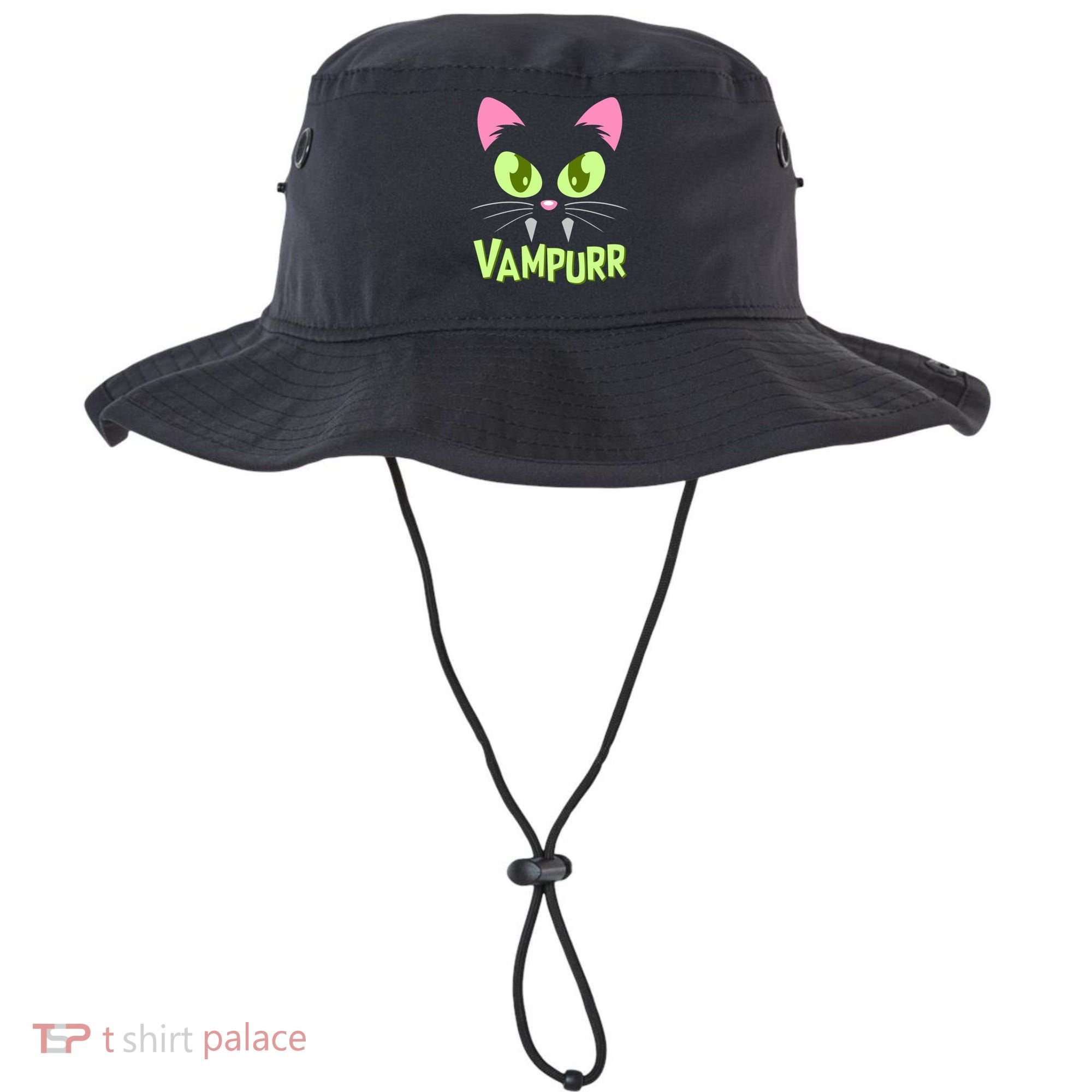 Halloween Vampurr Funny Cat Bucket Hat