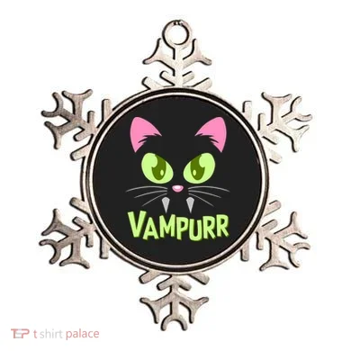 Halloween Vampurr Funny Cat Ornament