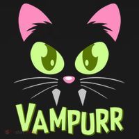 Halloween Vampurr Funny Cat Premium T-Shirt thumb 3